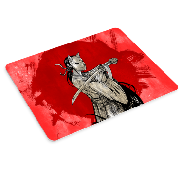 Anime samuraj anime podložka pod myš - Tenstickers