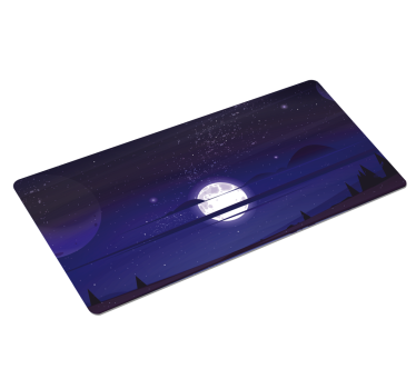 Veľká mesiac anime herná vinylová podložka pod myš - Tenstickers