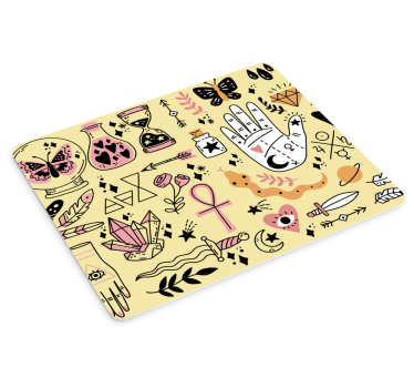 Originálna podložka pod myš kolekcia mystických symbolov - Tenstickers