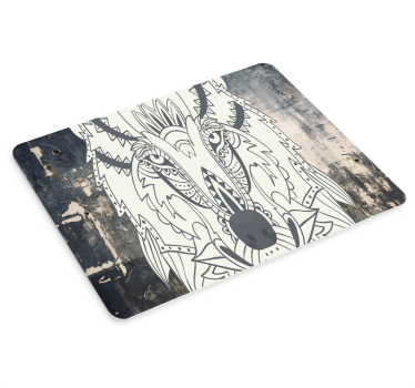 Boho vlk viac podložiek pod myš - Tenstickers
