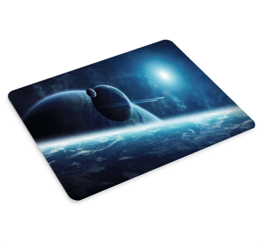 Herná podložka pod myš kozmická planetárna scéna - Tenstickers