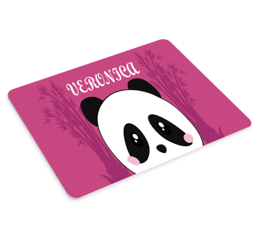 Personalizované podložky pod myš panda - Tenstickers