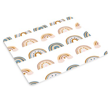 Podložka pod myš so vzorom farebný dúhový motív - Tenstickers