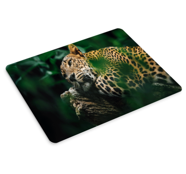 Originálna podložka pod myš leopard v pohodlí - Tenstickers