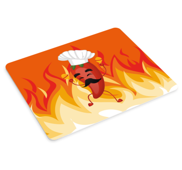 Originálna podložka pod myš zábavný kuchár korenie - Tenstickers