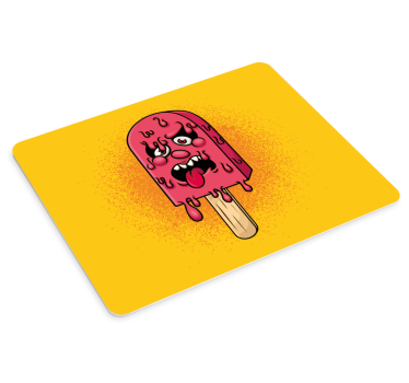 Originálna podložka pod myš zábavná topiaca sa pochúťka - Tenstickers