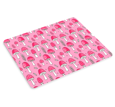 Podložka pod myš so vzorom očarujúce huby - Tenstickers