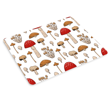 Originálna podložka pod myš s očarujúcim vzorom húb - Tenstickers