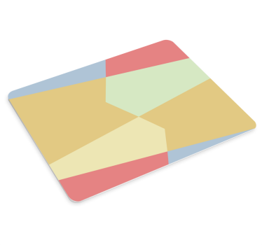 Podložka pod myš so vzorom abstraktná geometrická farba - Tenstickers