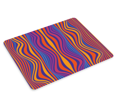 Podložka pod myš so vzorom vibrant wave - Tenstickers
