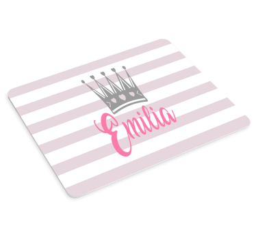 Podložka pod myš s menom koruna emilia - Tenstickers