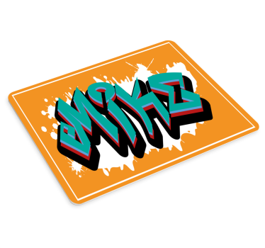 Divoký štýl king graffiti podložky pod myš - Tenstickers