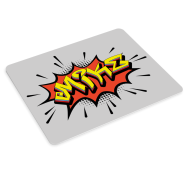 Graffiti podložky pod myš v štýle bombardovania - Tenstickers