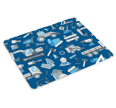 Originálna podložka pod myš s motívom nástrojov - Tenstickers
