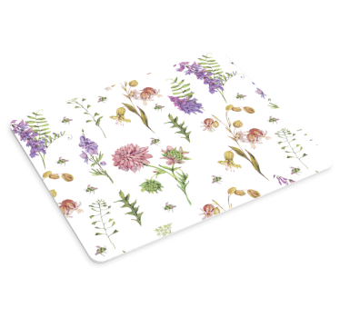 Podložka pod myš so vzorom kvetinový botanický potlač - Tenstickers