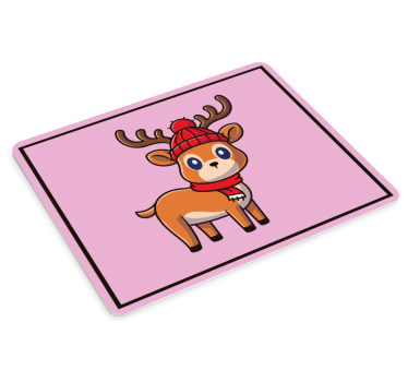 Podložka pod myš vianoce roztomilý sobík - Tenstickers