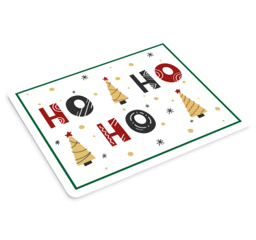 Podložka pod myš vianoce hravé vianočné stromy - Tenstickers