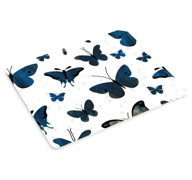 Podložka pod myš so vzorom elegantný motýľový vzor - Tenstickers