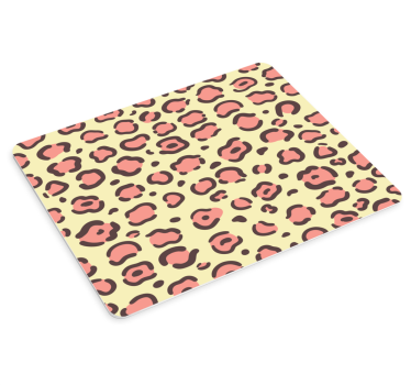 Podložka pod myš so vzorom leopardieho potlače - Tenstickers