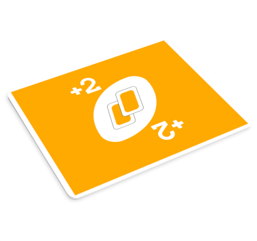 Herná podložka pod myš s dvoma hernými symbolmi - Tenstickers