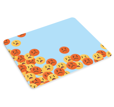 Originálna podložka pod myš emocionálne výrazy - Tenstickers