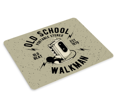Originálna podložka pod myš vintage stereo walkman - Tenstickers