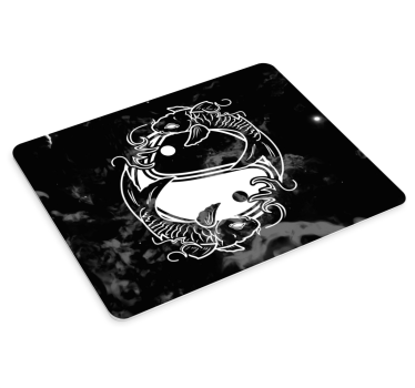 Originálna podložka pod myš ryby yin yang art - Tenstickers