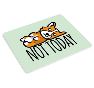 Roztomilý psík podložka pod myš - Tenstickers
