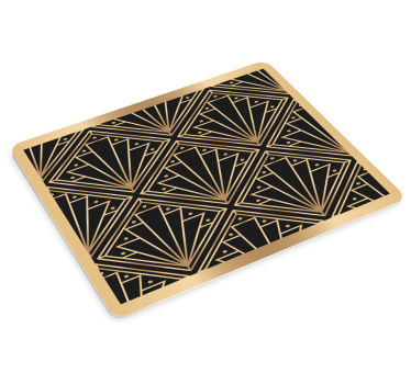 Podložka pod myš so vzorom elegantná geometrická súčasť - Tenstickers