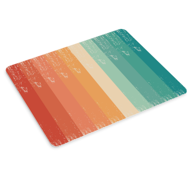 Podložka pod myš so vzorom farebný pruhovaný gradient - Tenstickers