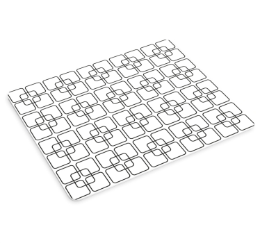 Podložka pod myš so vzorom geometrické tvary - Tenstickers