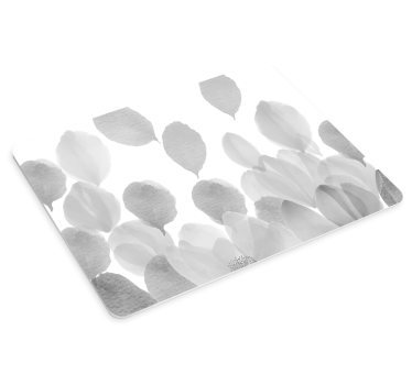 Podložka pod myš so vzorom elegantné kvetinové lupene - Tenstickers