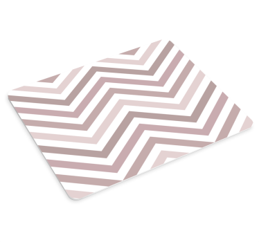Ružové minimálne diagonálne pruhy vzory podložiek pod myš - Tenstickers