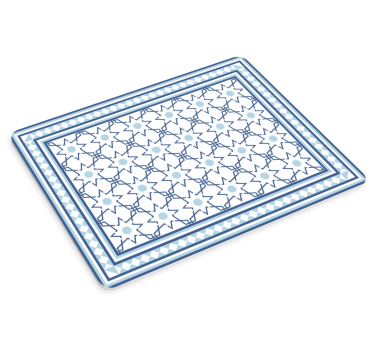 Podložka pod myš so vzorom štýlový geometrický prvok - Tenstickers