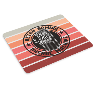 Herná podložka pod myš retro herný automat - Tenstickers