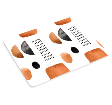 Podložka pod myš so vzorom geometrické abstrakcie - Tenstickers