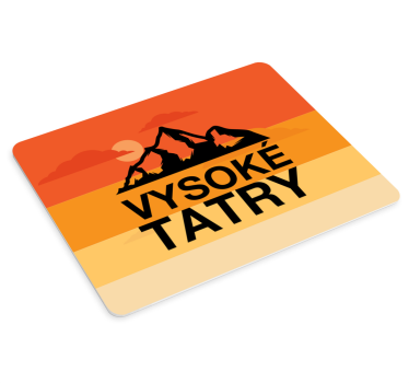 Podložka pod myš Vysoké tatry - Tenstickers