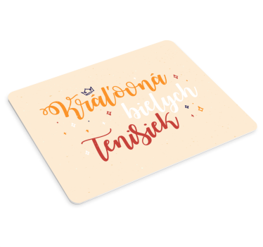 Podložka Kráľovná bielych tenisiek - Tenstickers