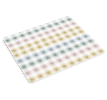 Podložka pod myš so vzorom geometrické farebné bodky - Tenstickers