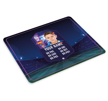 herná podložka futbalový hráčský kartón - Tenstickers