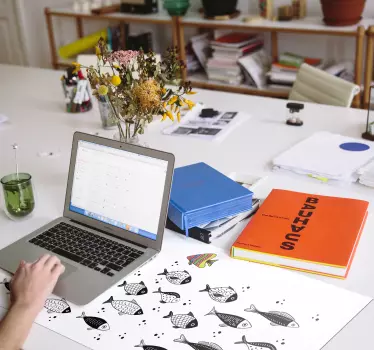 Protiprúdová ryba podložka pod myš - Tenstickers