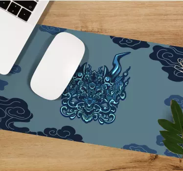 Anime podložka pod myš s ilustráciou draka - Tenstickers
