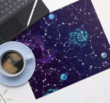 Astronómia originálna podložka pod myš - Tenstickers