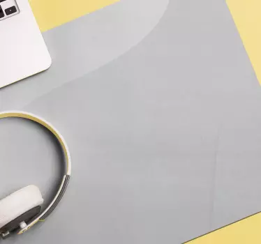 Biela originálna vinylová podložka pod myš - Tenstickers
