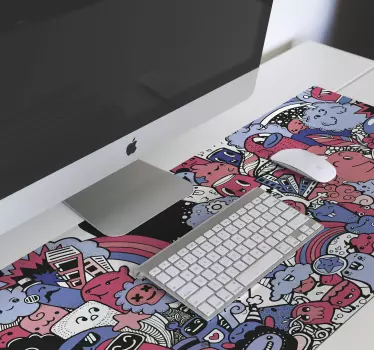 Fantasy anime vinyl podložka pod myš - Tenstickers