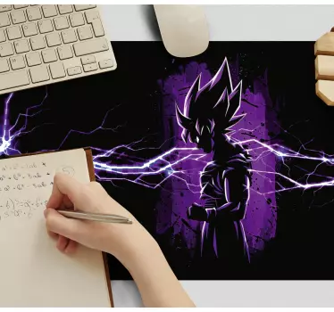Goku super saiyan anime podložka pod myš - Tenstickers