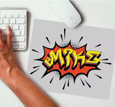 Graffiti podložky pod myš v štýle bombardovania - Tenstickers