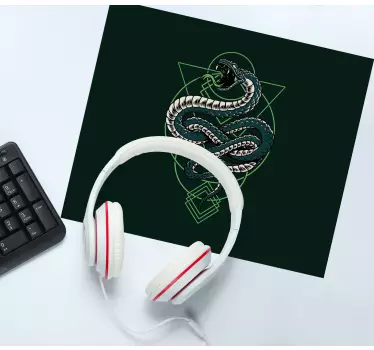 Had simbology esmerald green podložky pod myš - Tenstickers