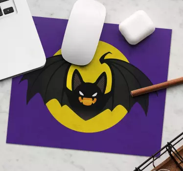 Halloween strašidelný netopier viac podložiek pod myš - Tenstickers