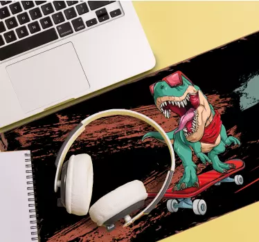 Herná podložka pod myš dobrodružstvo dinosaurích korčúľ - Tenstickers